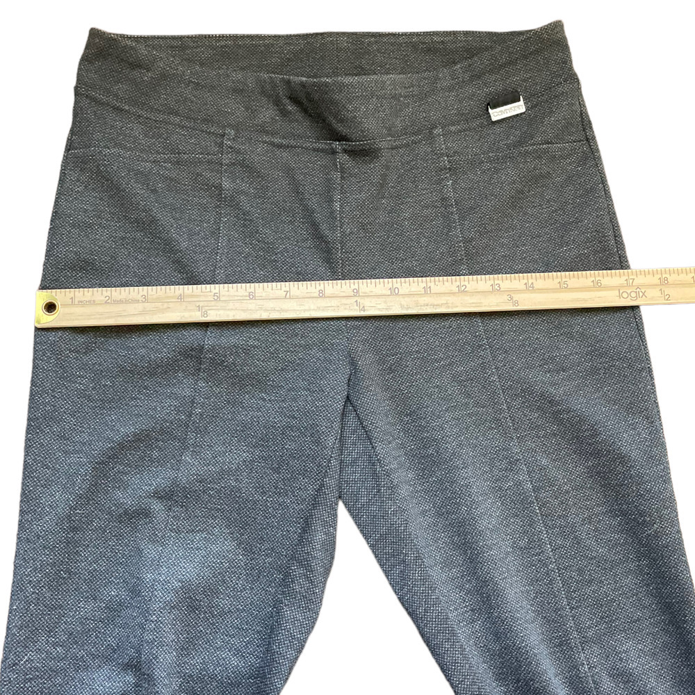 Calvin Klein Womens Charcoal Dress Pant Legging Size S - Picture 6 of 8